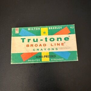 Vintage Tru-tone Broad Line Crayons